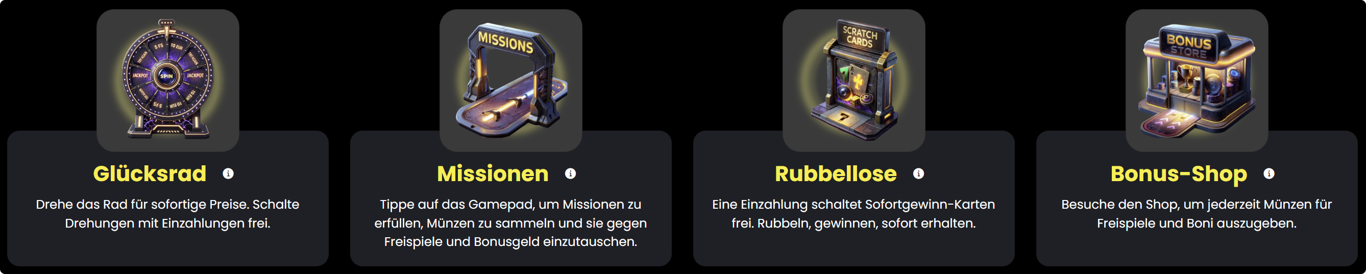 Moonwin Casino Missionen und Gamification